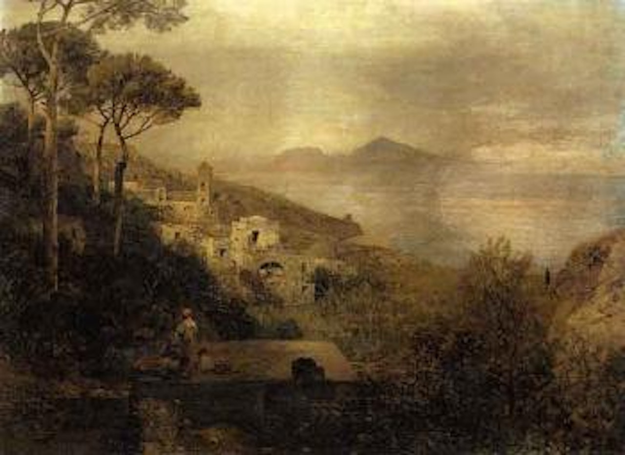 Baie de Capri by Oswald Achenbach