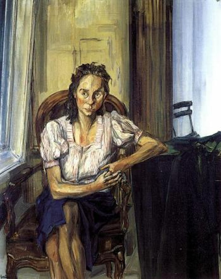 Portrait de Melle Nordmann by Francis Gruber