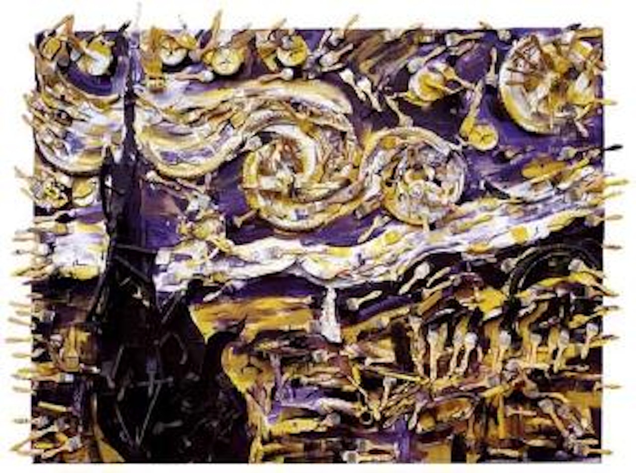 Vangogh, la nuit etoilee by Arman