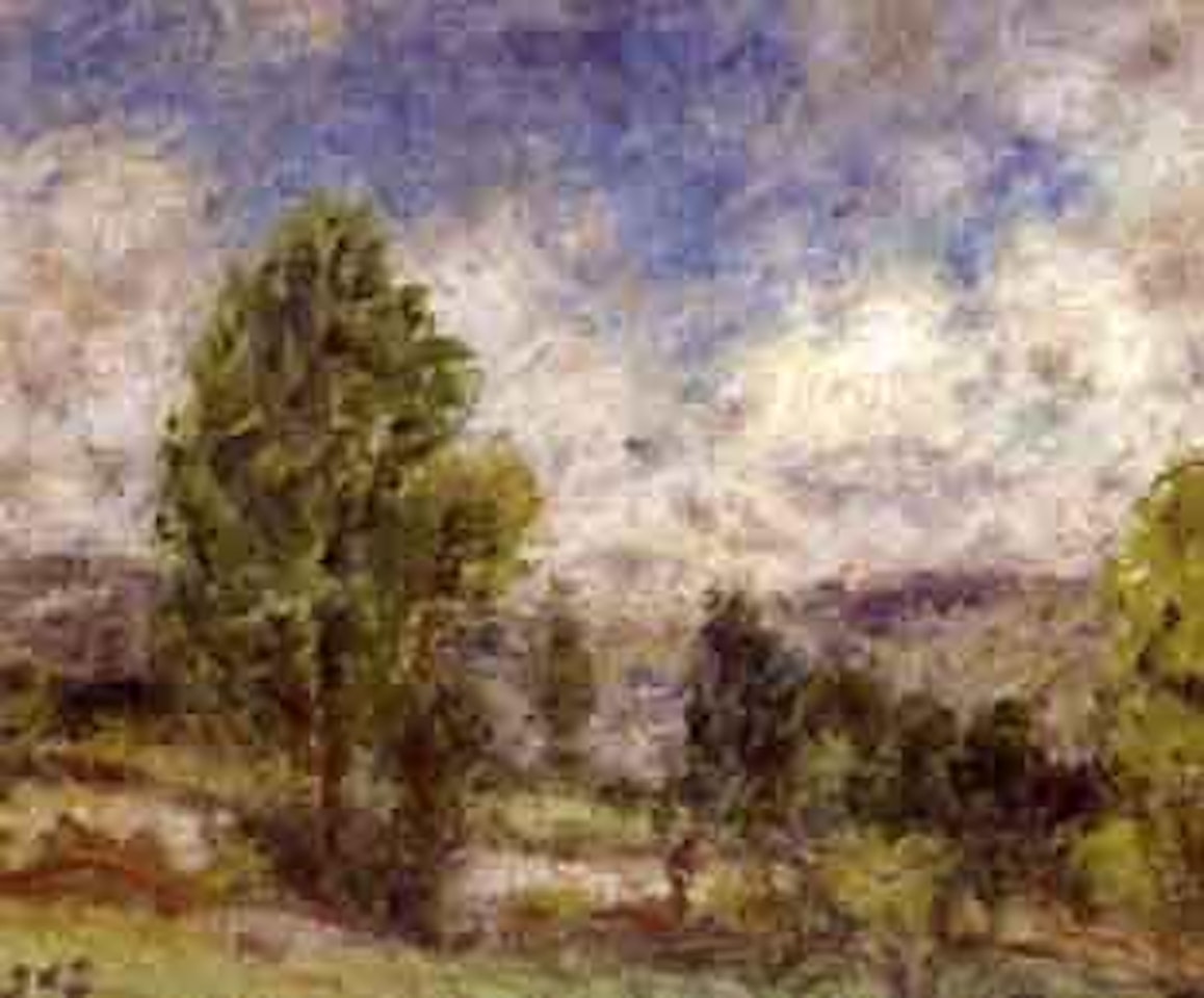 Paysage verdoyant by Georges d’Espagnat