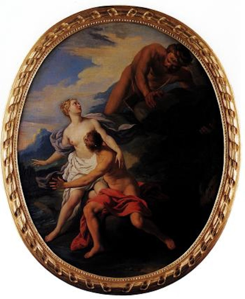 Acis and Galatea discovered by Polyphemes by Jean François de Troy