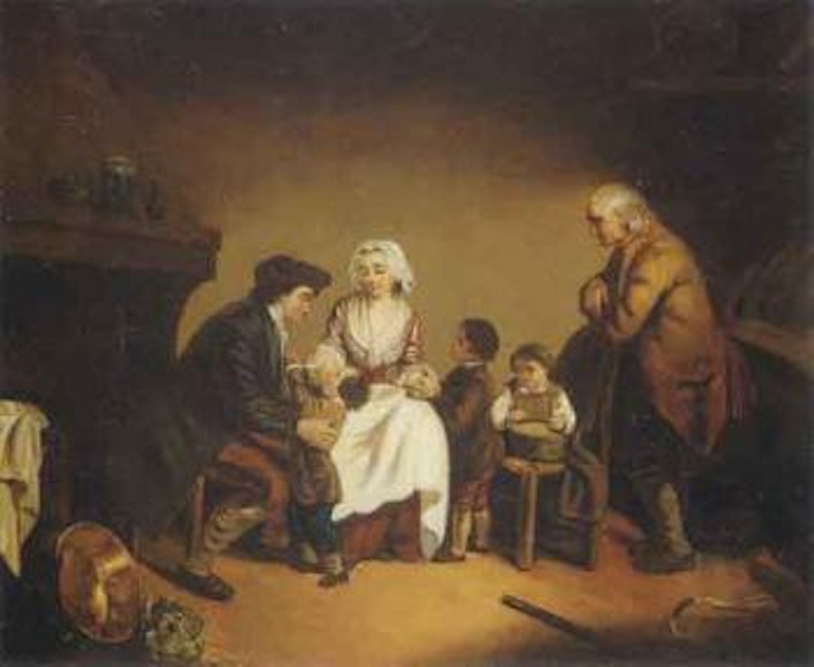 The good father by Jean-Baptiste Greuze