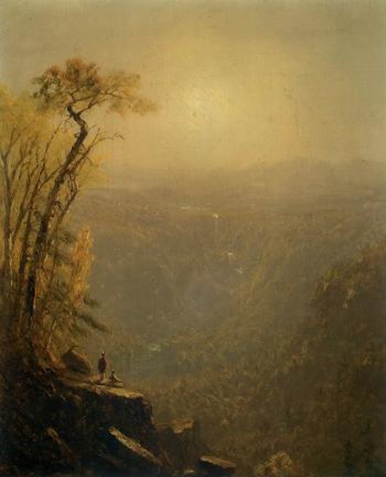Kauterskill Clove in Catskills by Sanford Robinson Gifford