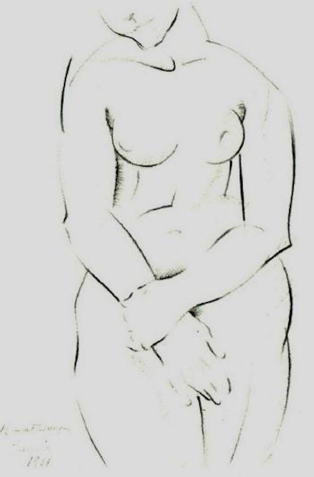 Femme nu by Roger de la Fresnaye