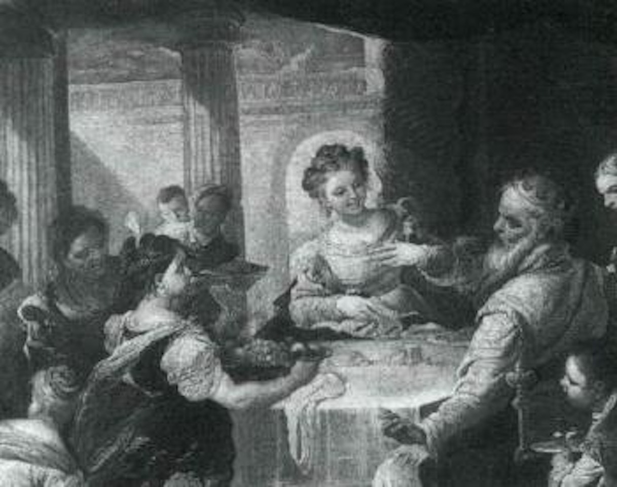 Feast of King Herod by Italian School