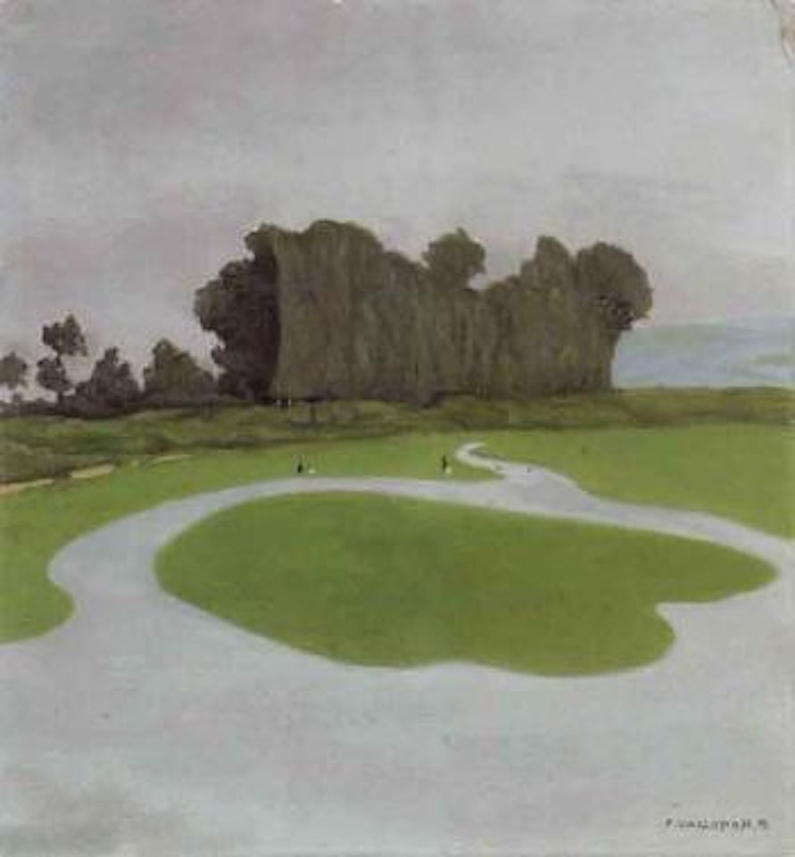 Le bassin de chasse d'Honfleur by Félix Vallotton