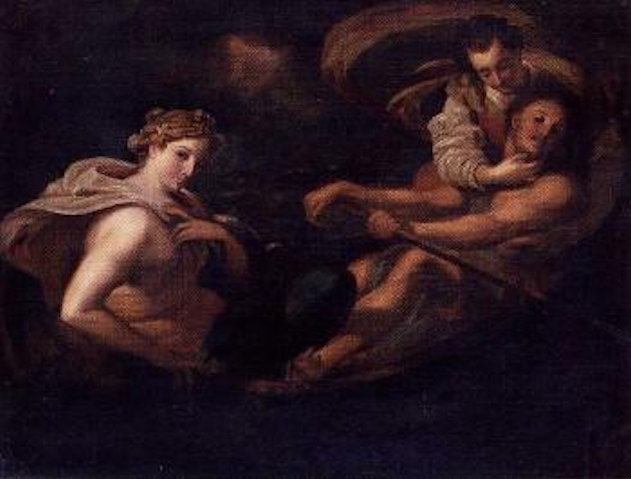 Orpheus and Eurydice by French School
