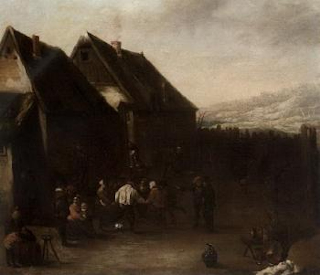 Village party by David Teniers II