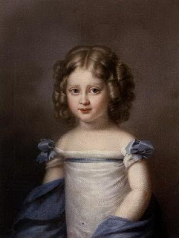 Portrait of girl by Marie Louise Elisabeth Vigee-Lebrun