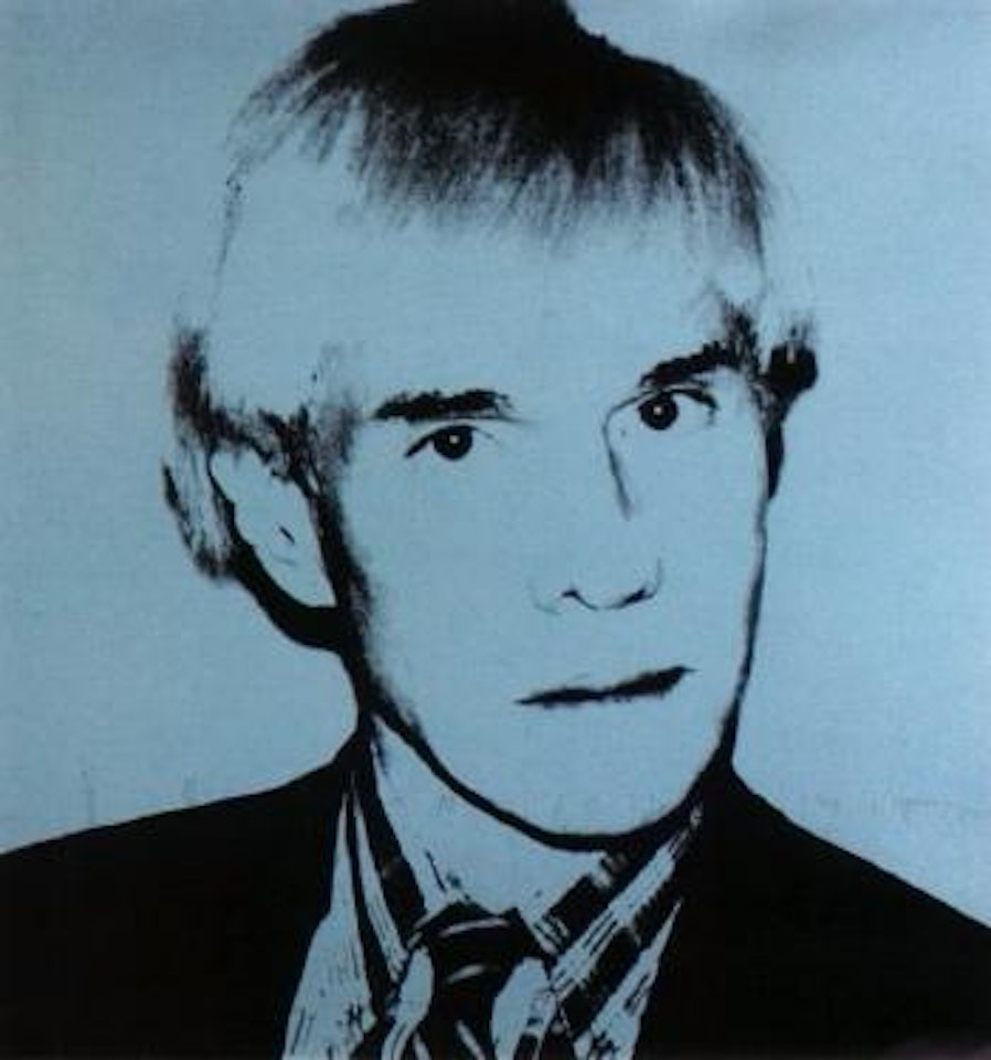 Self portrait by Andy Warhol