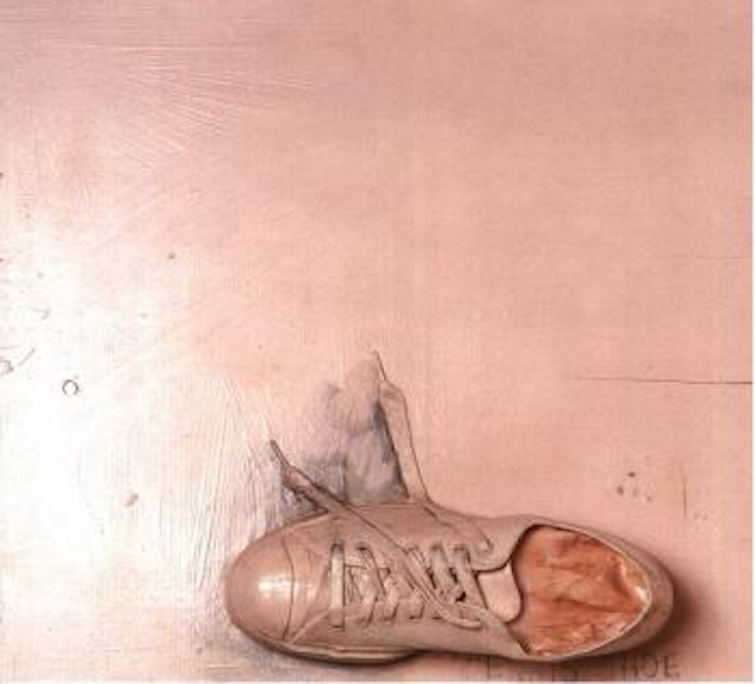 Tennis shoe by Jim Dine