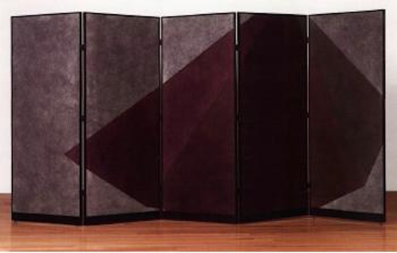 Folding screen by Sol LeWitt