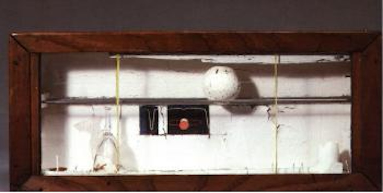 Untitled - Pipe box by Joseph Cornell