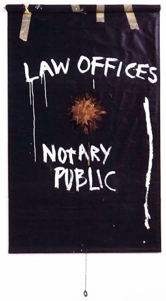 Law offices - Notary public by Jean-Michel Basquiat