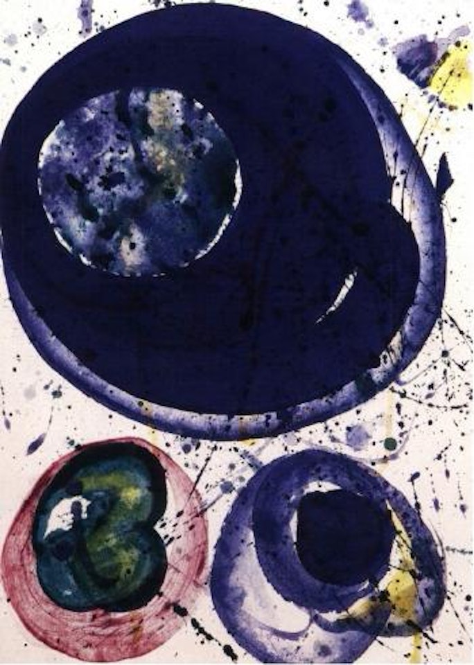 Untitled by Sam Francis
