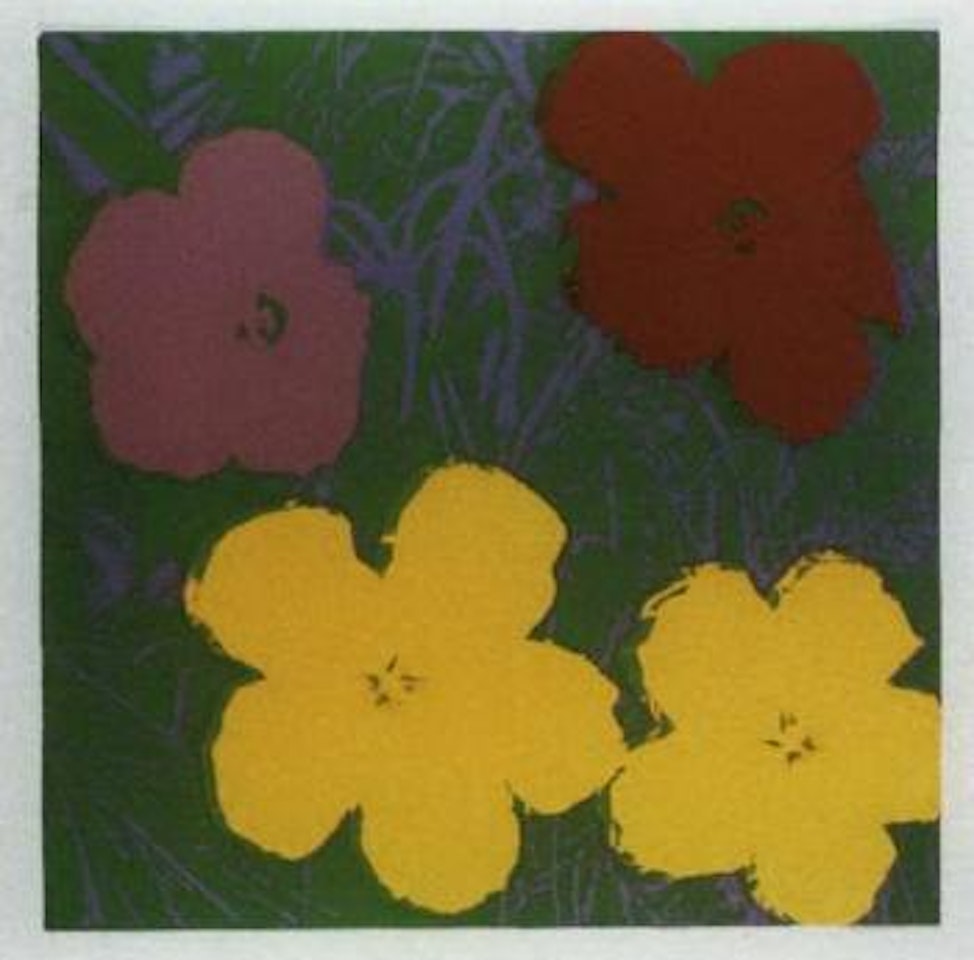 Flowers by Andy Warhol