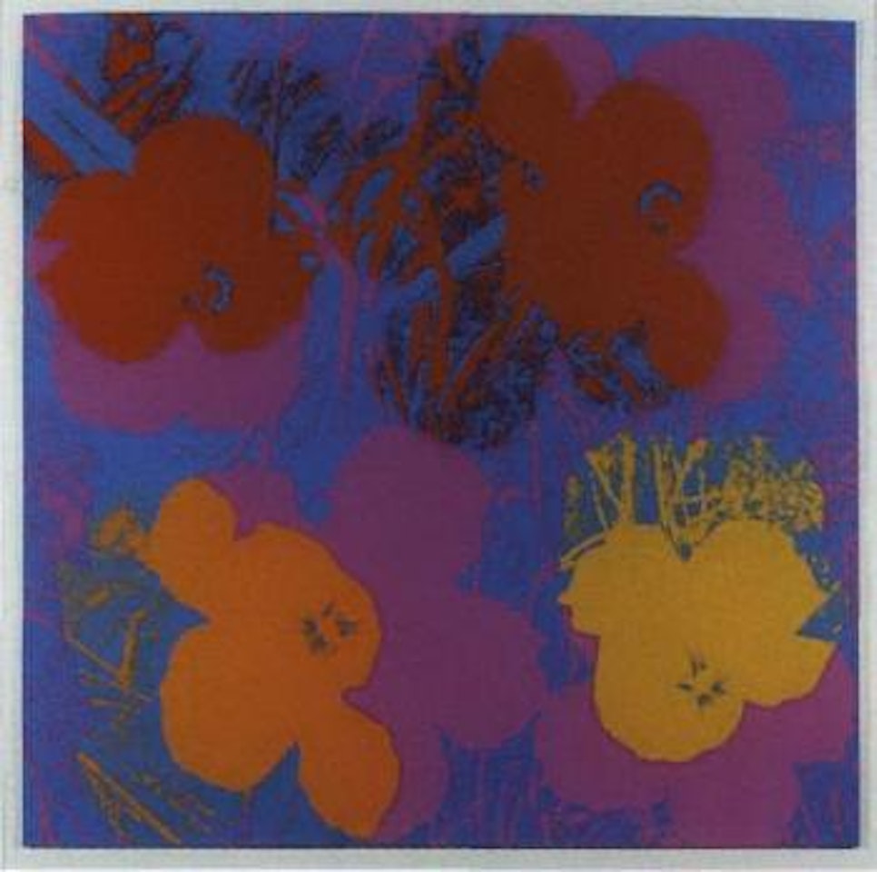 Flowers by Andy Warhol