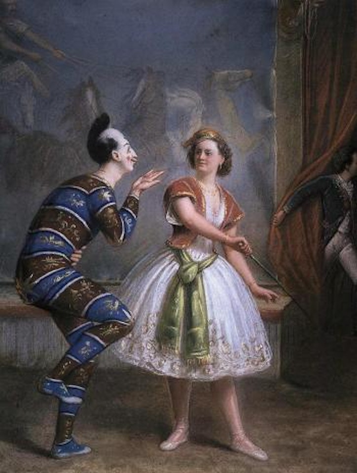 Circus Oscar Carre with manageress A Carey-Salamonsky and clown August by Otto Eerelman
