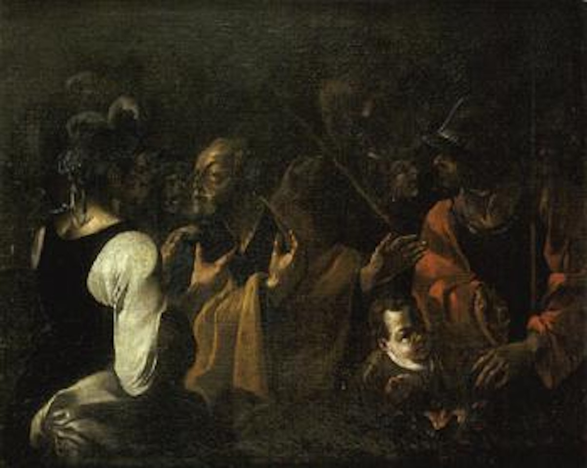 Le reniement de Saint Pierre by Jean Tassel