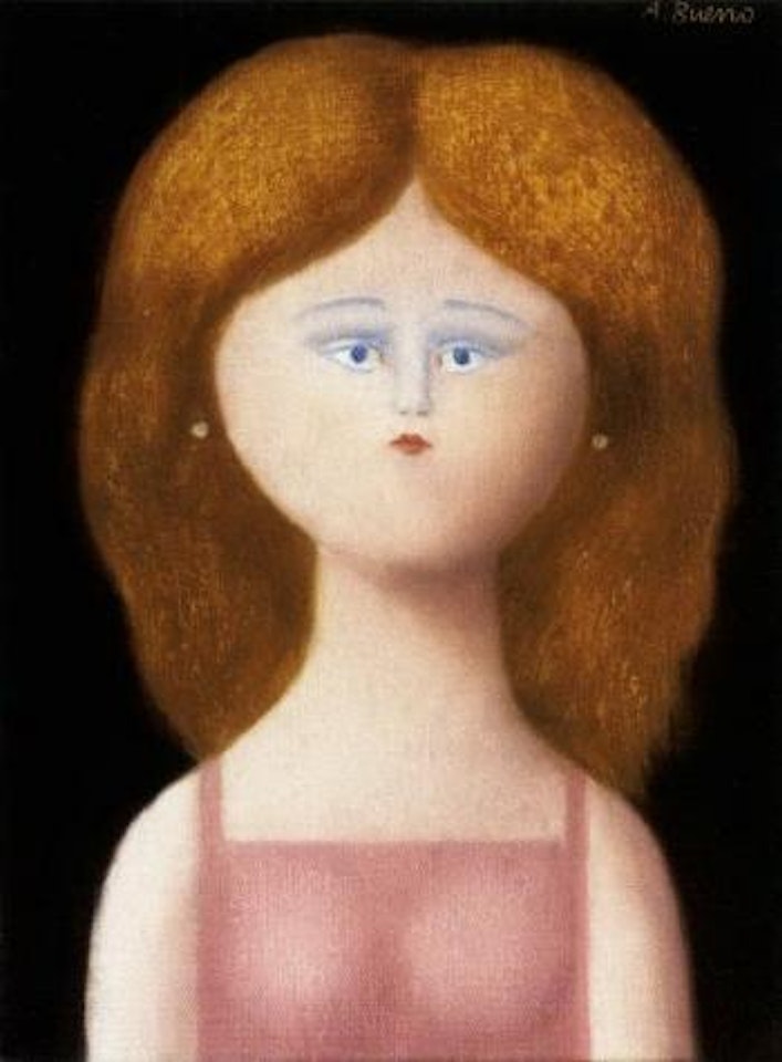 Girl with earrings by Antonio Bueno