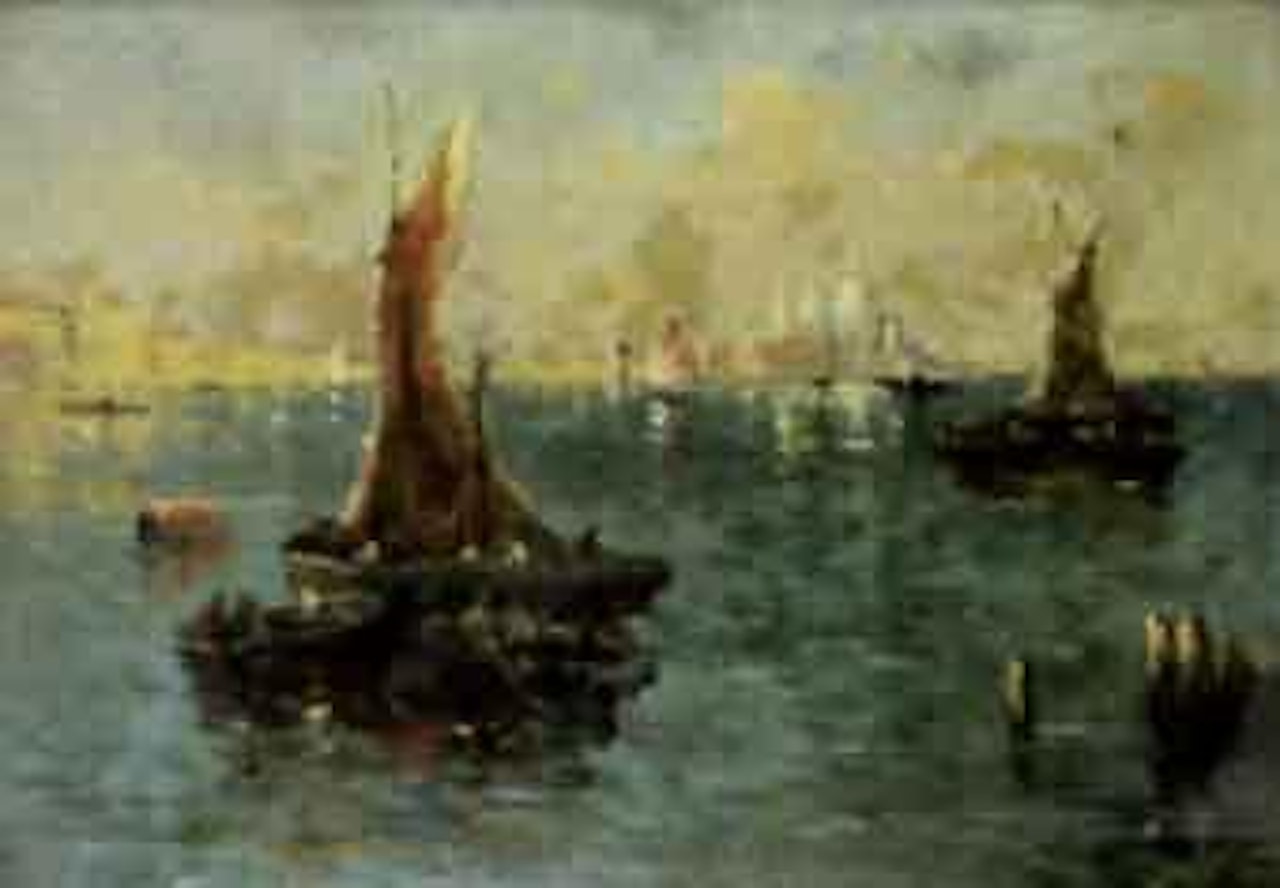 Venise, la Lagune et la Salute by Francesco Zanin