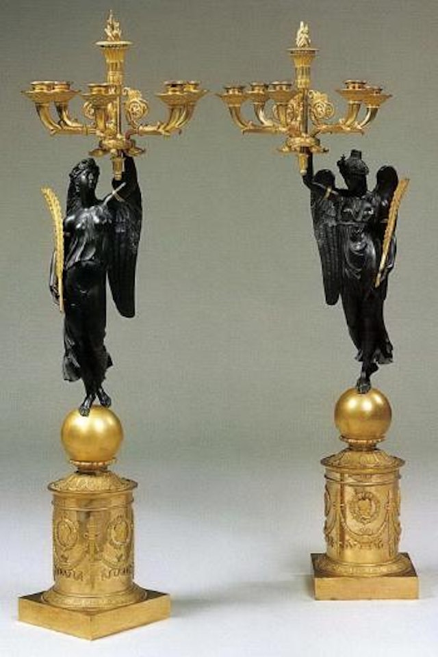 Candlesticks by French School