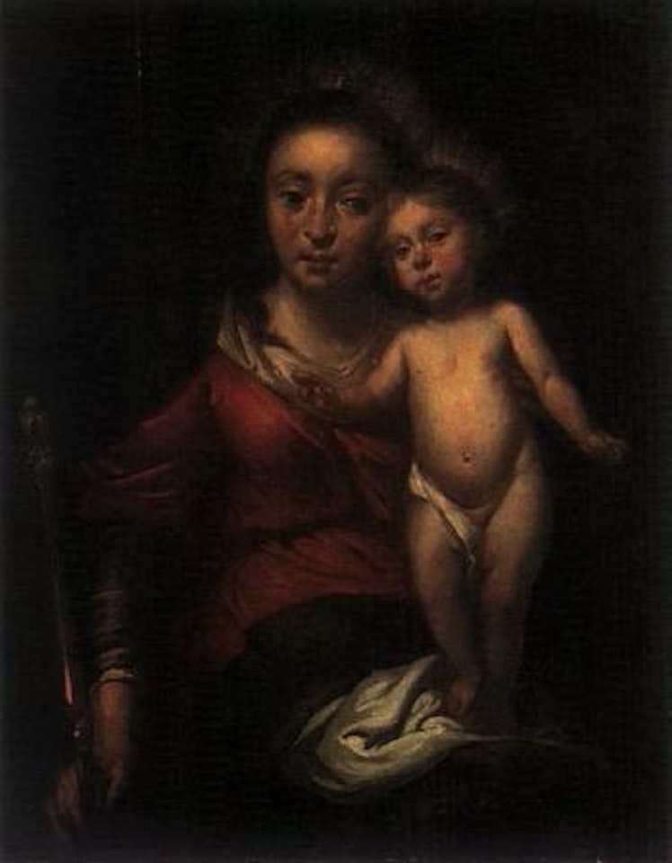 Madonna with Infant Jesus by Flemish School