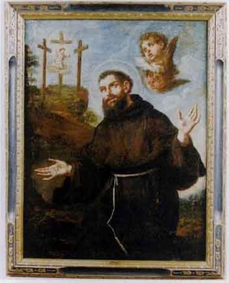 Vision of St. Francis by Italian School