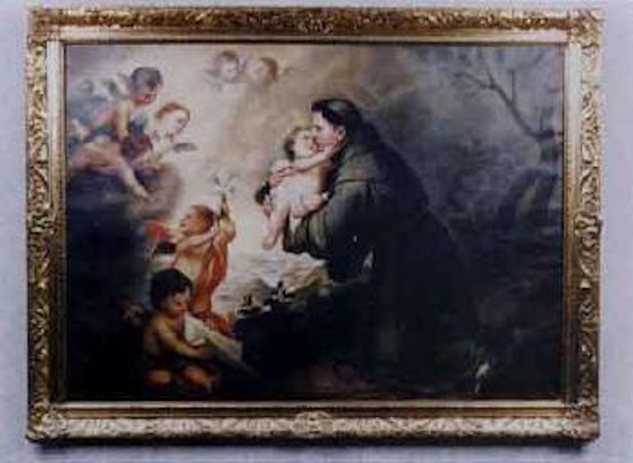 The vision of St. Anthony by Bartolomé Esteban Murillo