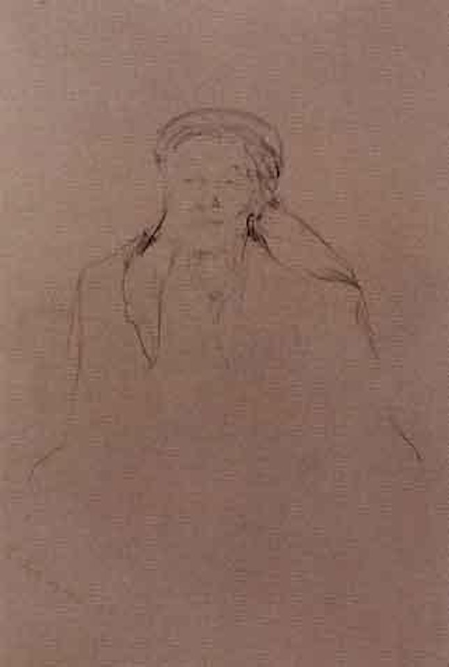 Baba with headscarf by Filip Malyavin