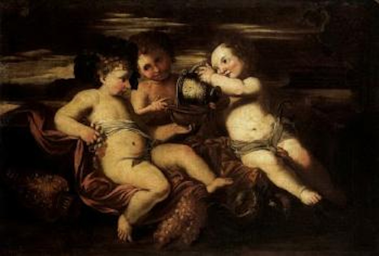 Allegories of summer and Autumn by Guillaume Courtois