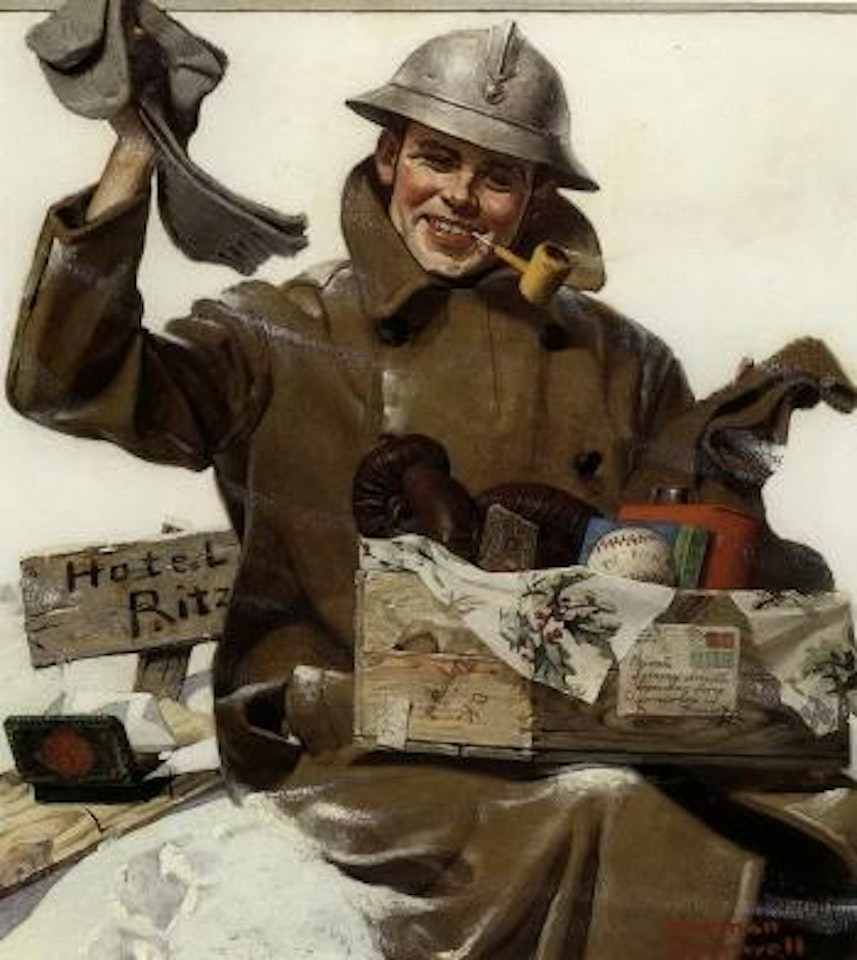 They remembered me by Norman Rockwell