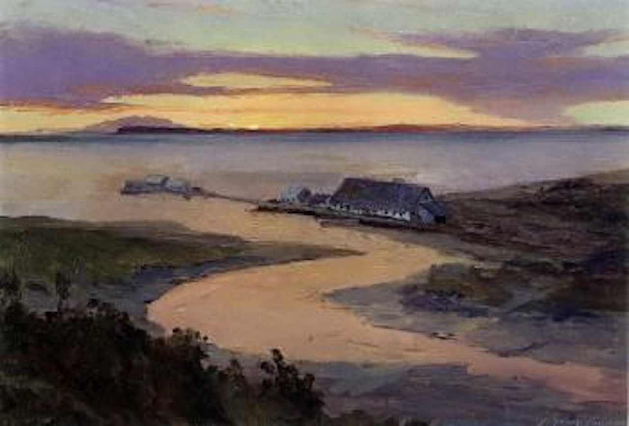 Emard salmon cannery by Sydney Mortimer Laurence