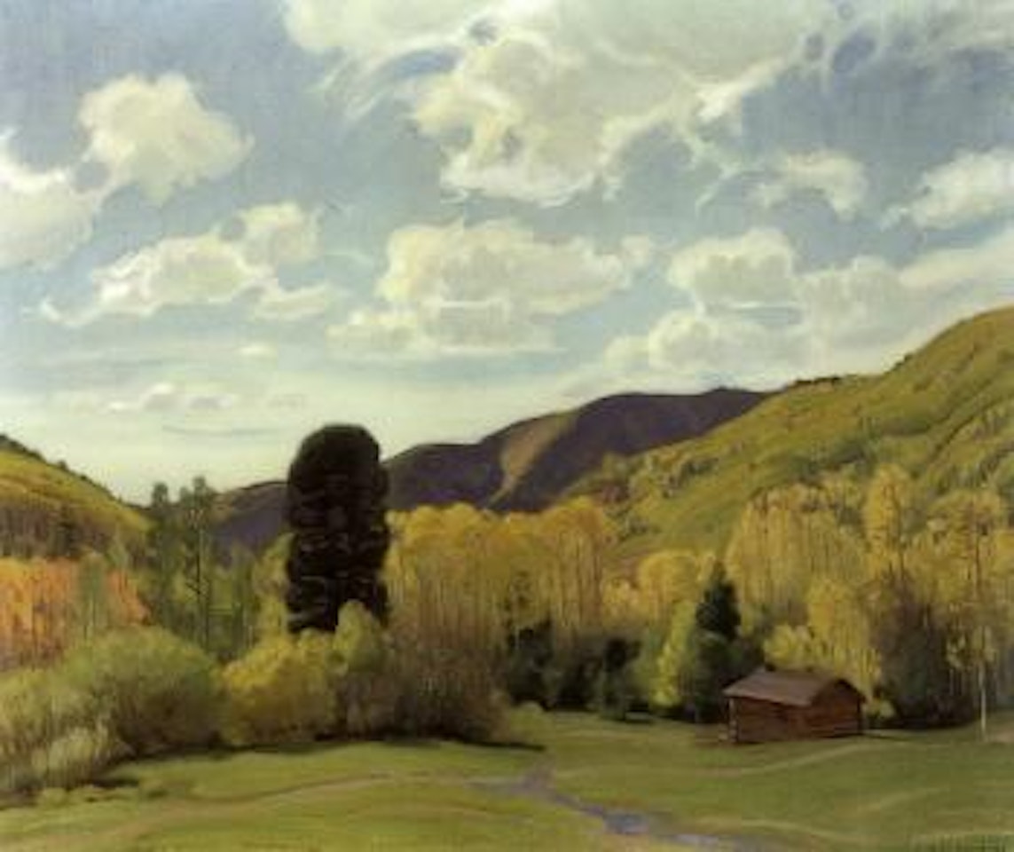 Conyon view by Ernest Martin Hennings