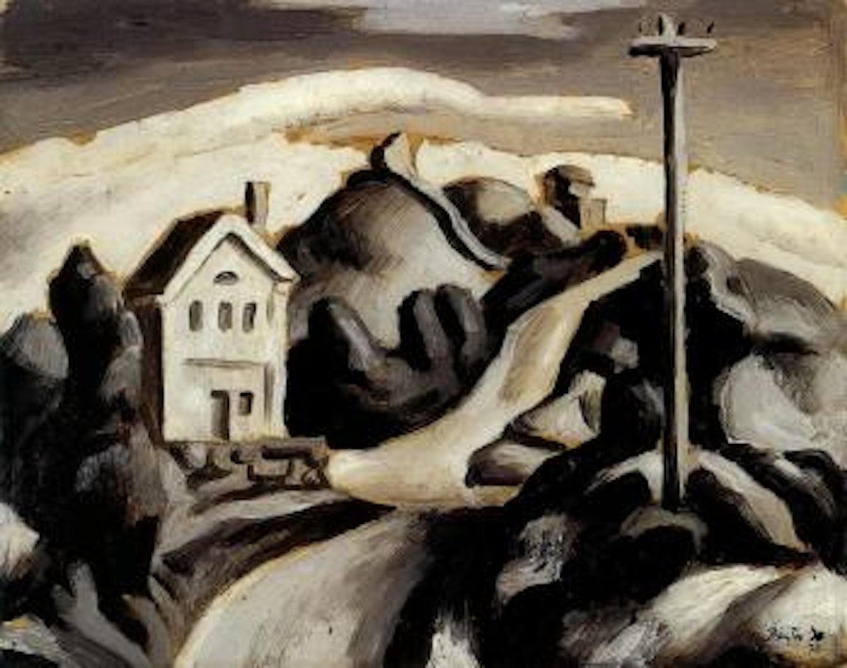 Beetlebung corner by Thomas Hart Benton