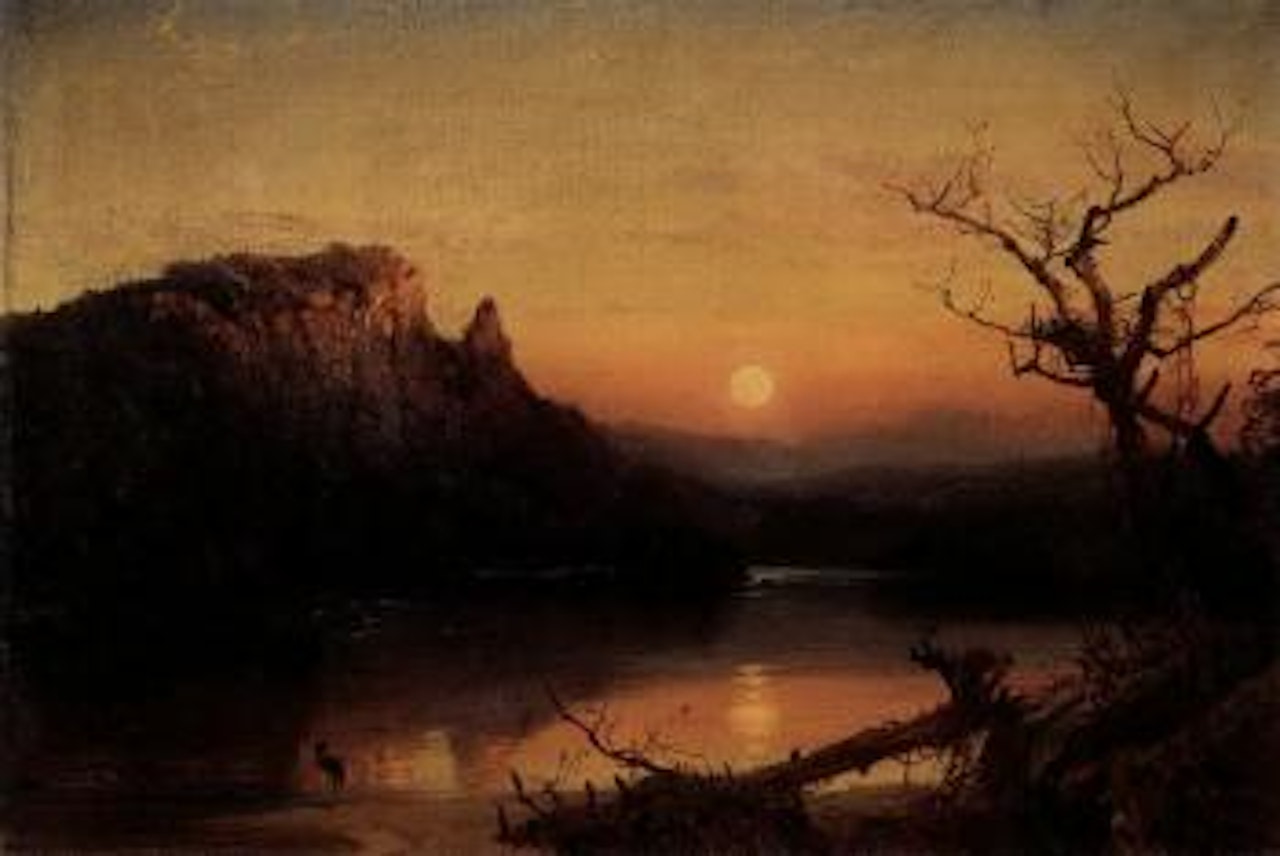 Sunset, Eagle Clife, New Hampshire by Jasper Francis Cropsey