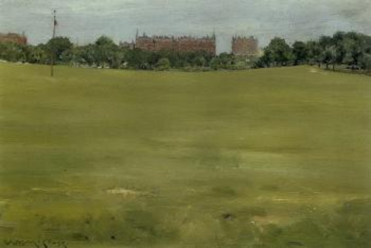 View from Central Park by William Merritt Chase
