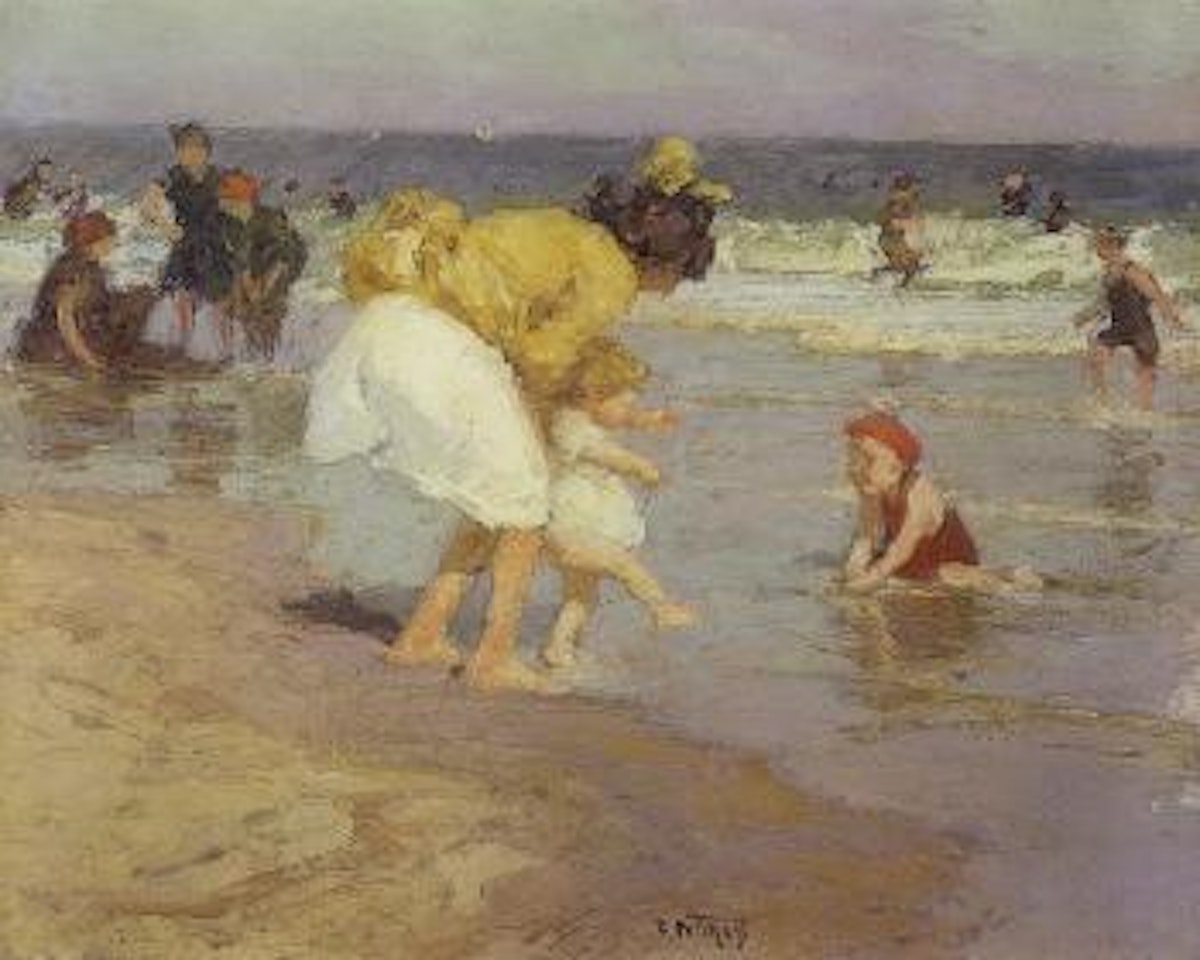 At the seaside by Edward Henry Potthast