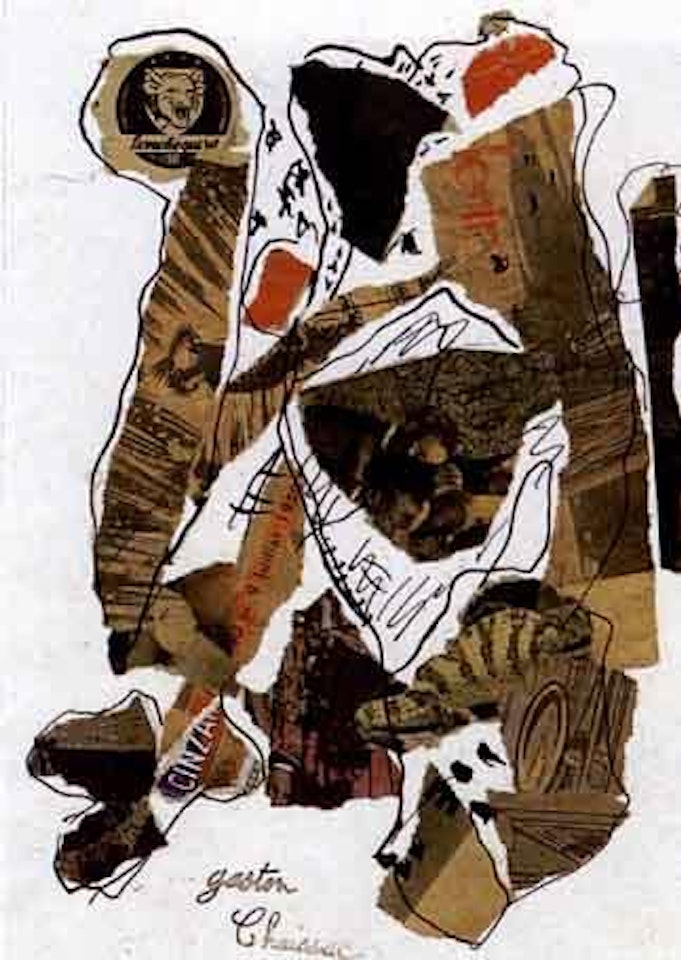 Vache qui rit by Gaston Chaissac