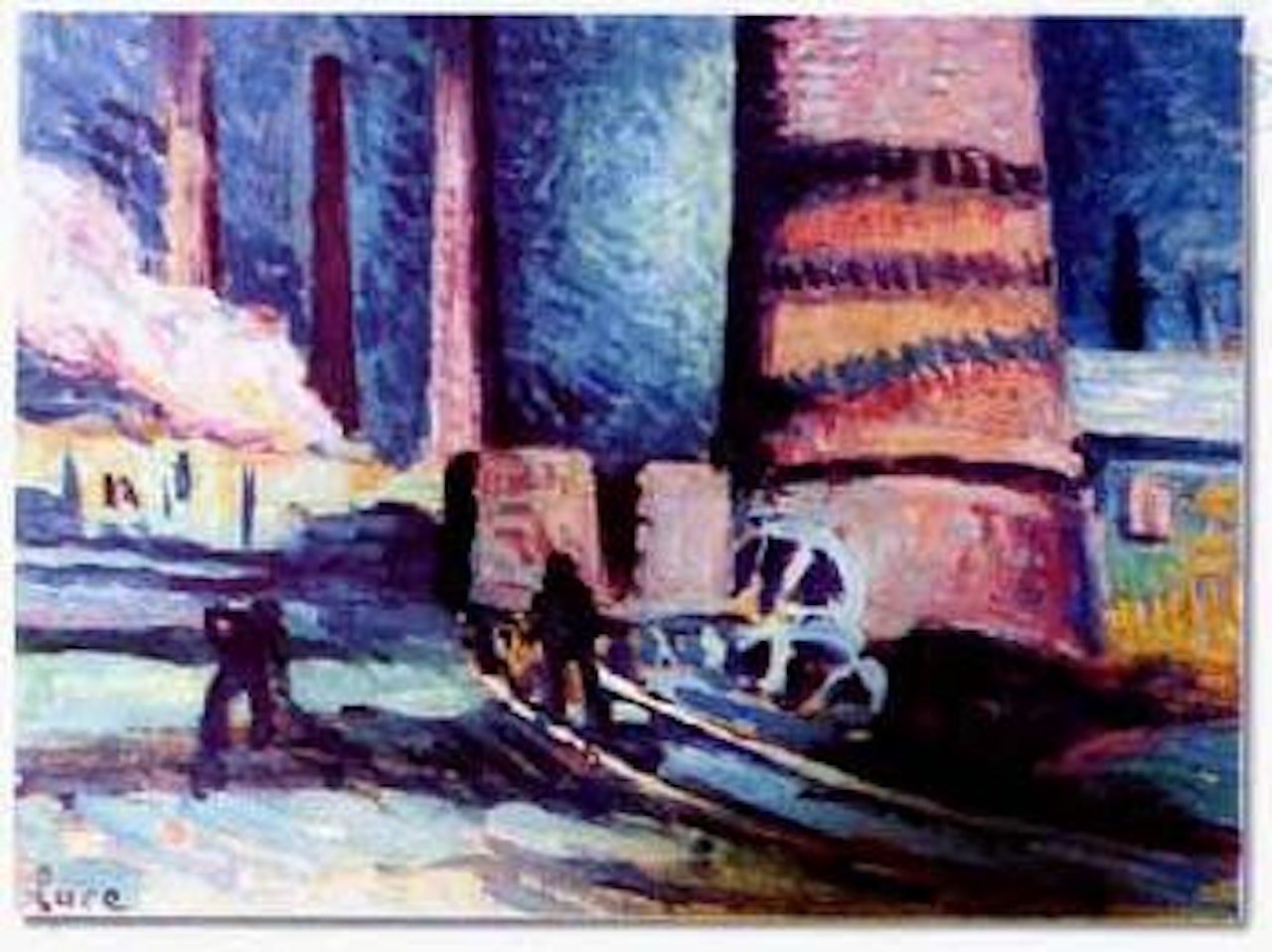 Usine a Charleroi by Maximilien Luce