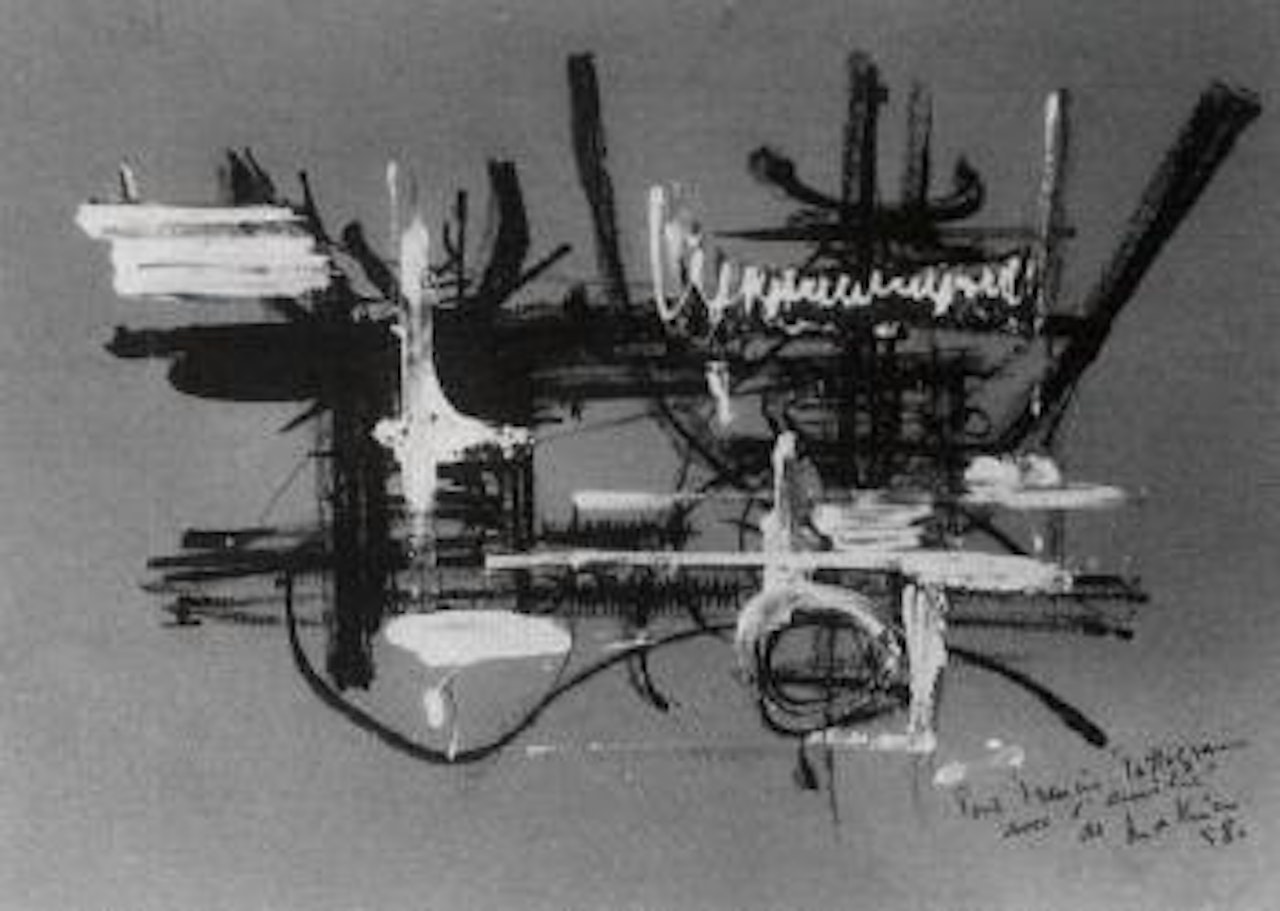 Composition by Georges Mathieu