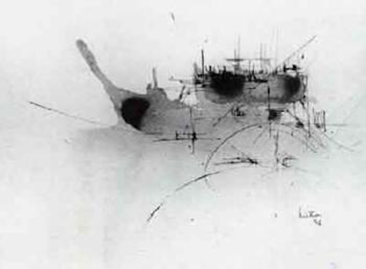 Composition by Georges Mathieu