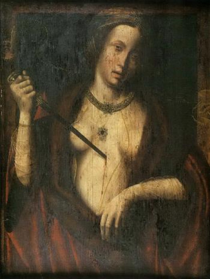 Lucrece by Master of the Holy Blood