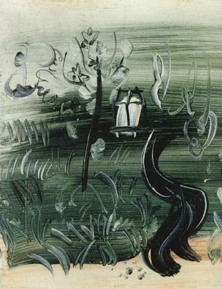 Composition a la tonelle by Raoul Dufy