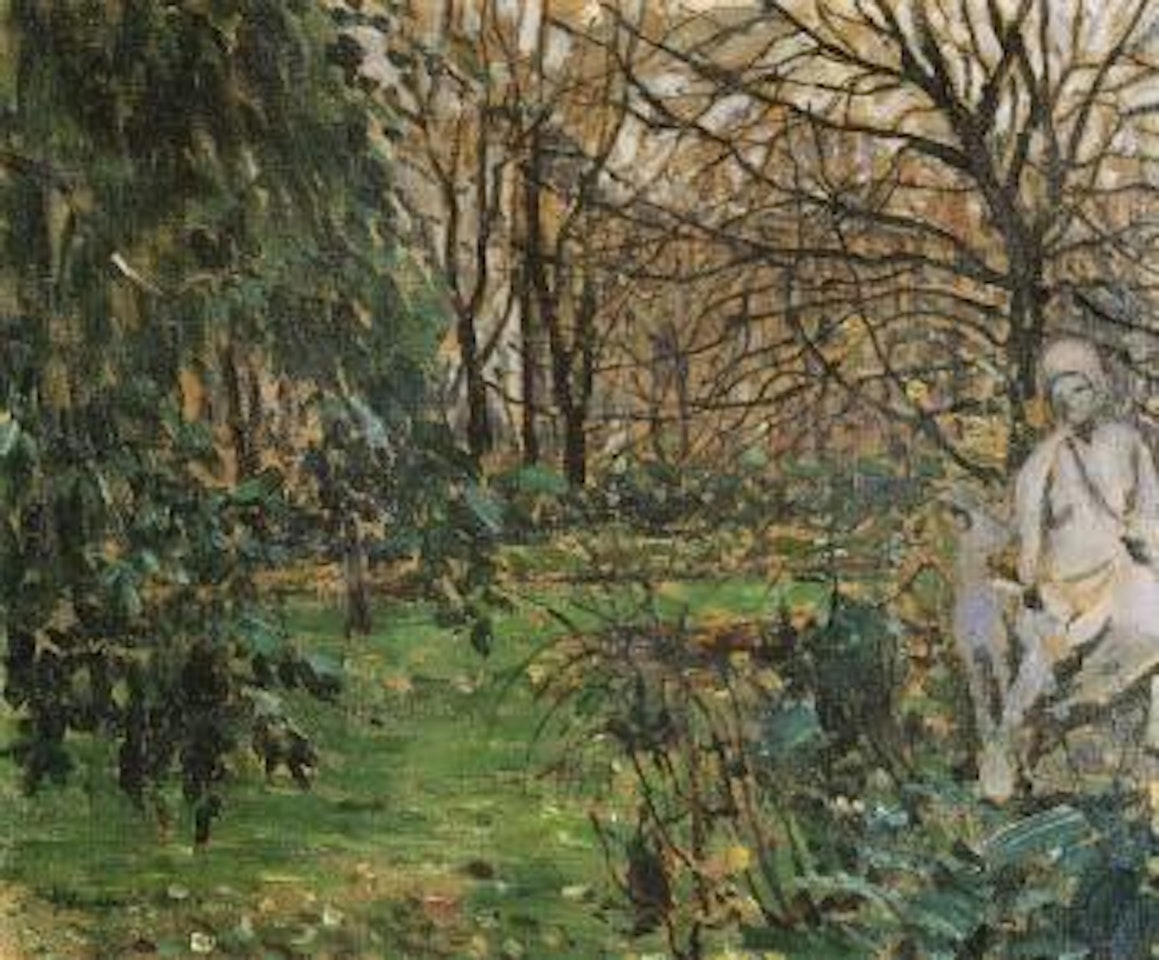Jardin du Luxembourg II by Oskar Moll