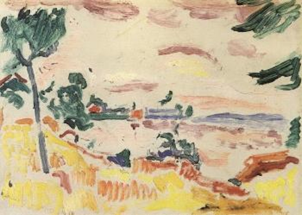 Castle Montford, Langenargen by Hans Purrmann