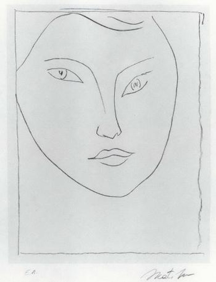 Portrait de Claude D by Henri Matisse