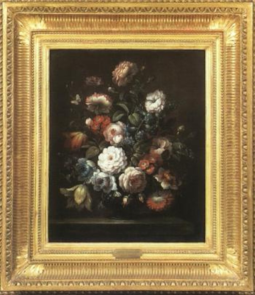 Still life of flowers by French School