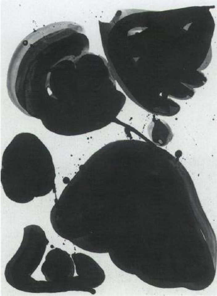 Black by Sam Francis