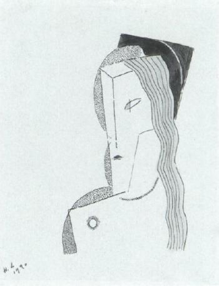 Tete de femme by Henri Laurens